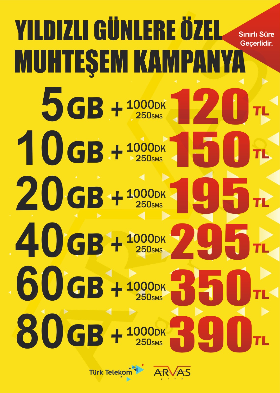 YENİ HAT ALANLARA VE NUMARA TAŞIYANLARA MUHTEŞEM KAMPANYA